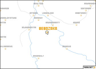 map of Bebozaka