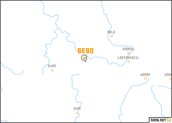 map of Bebo