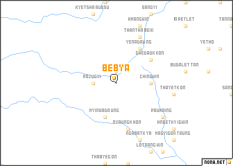 map of Bebya