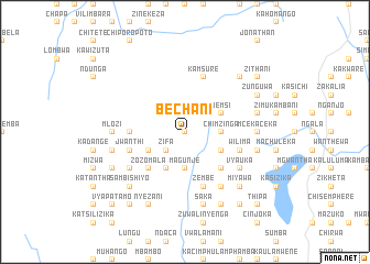 map of Bechani
