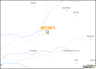 map of Bechati