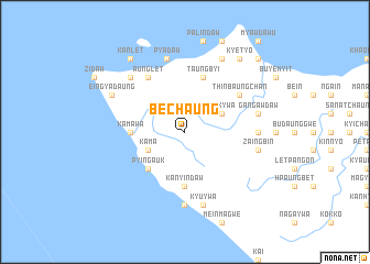 map of Bechaung