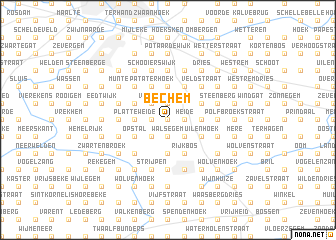 map of Bechem