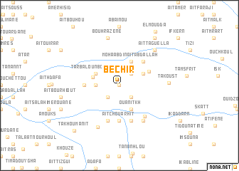 map of Bechir