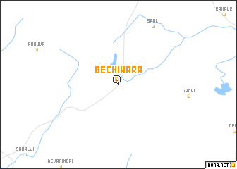 map of Bechiwāra