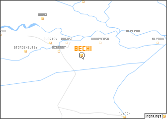 map of Bechi