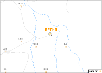 map of Becho