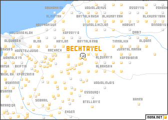 map of Bechtâyel