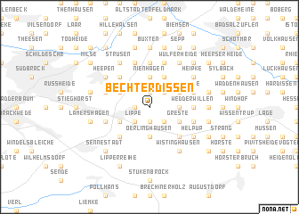 map of Bechterdissen
