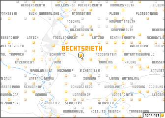 map of Bechtsrieth