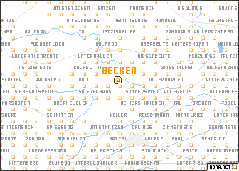 map of Becken