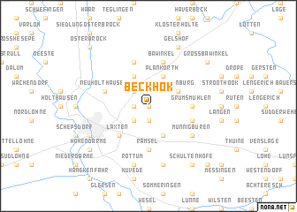 map of Beckhok