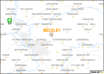 map of Beckley