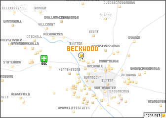 map of Beckwood