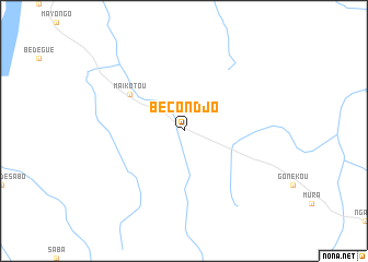 map of Becondjo