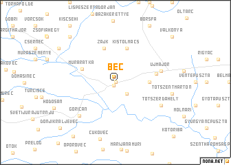 map of Béc