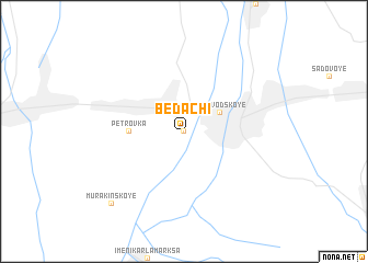 map of Bedachi
