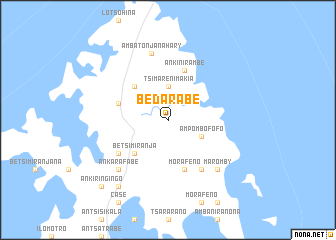 map of Bedarabe