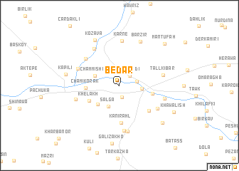 map of Bēdār