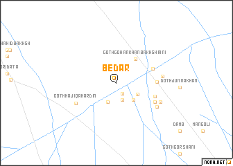 map of Bedār