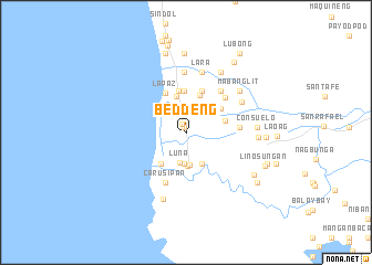 map of Beddeng