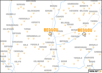 map of Beddou