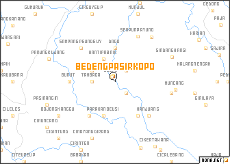 map of Bedengpasirkopo