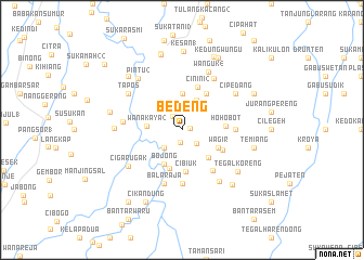 map of Bedeng