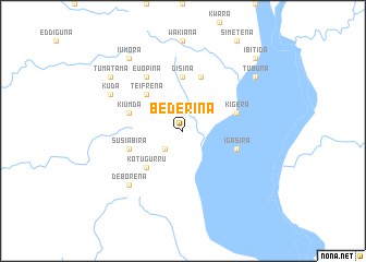 map of Bederina