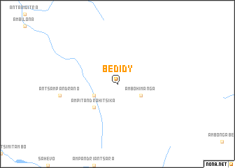 map of Bedidy