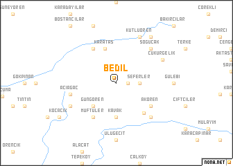 map of Bedil
