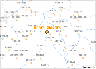 map of Beditkadirbey