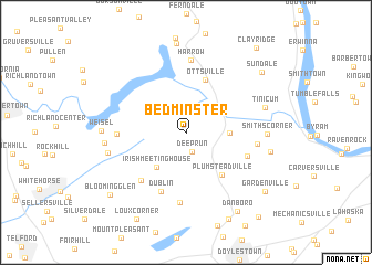 map of Bedminster