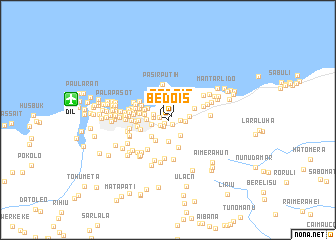 map of Bedois