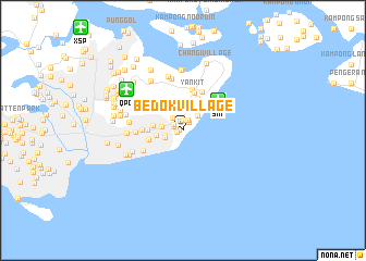 map of Bedok Village