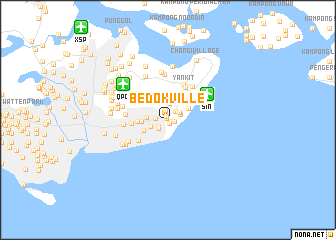 map of Bedok Ville