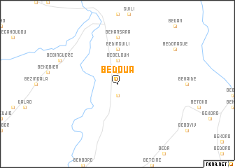 map of Bédoua