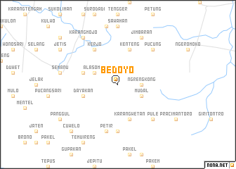 map of Bedoyo