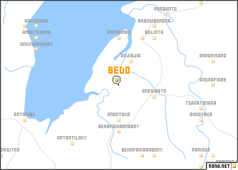 map of Bedo