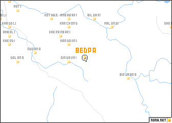 map of Bedpa