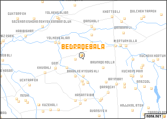 map of Bedrāq-e Bālā