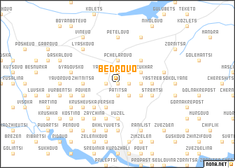 map of Bedrovo