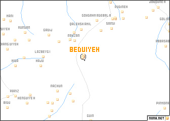 map of Bedū\