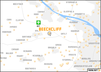 map of Beechcliff