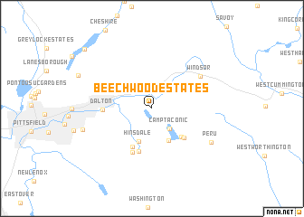 map of Beechwood Estates