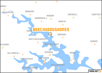 map of Beechwood Shores