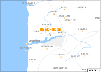 map of Beechwood