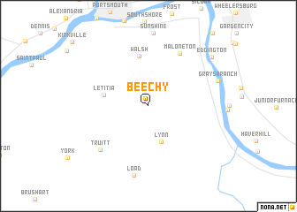 map of Beechy