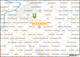 map of Beekhoek