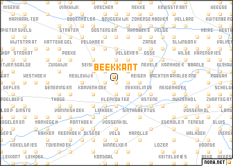 map of Beekkant